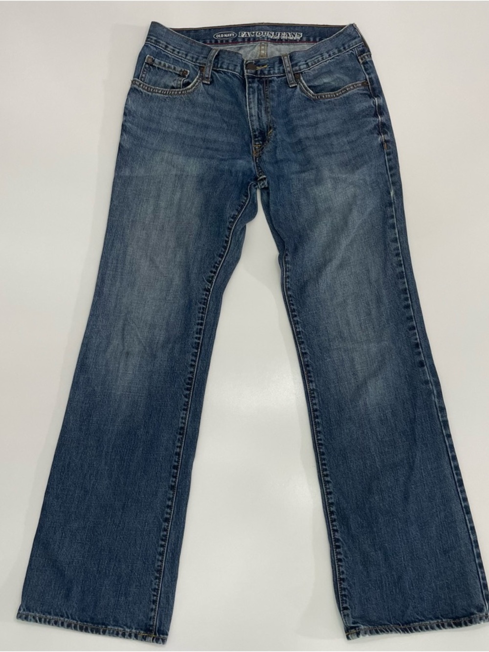 Old Navy Famous Jeans Y2K Bootcut Denim Mens 30x30 Retro Streetwear Indie Sleaze